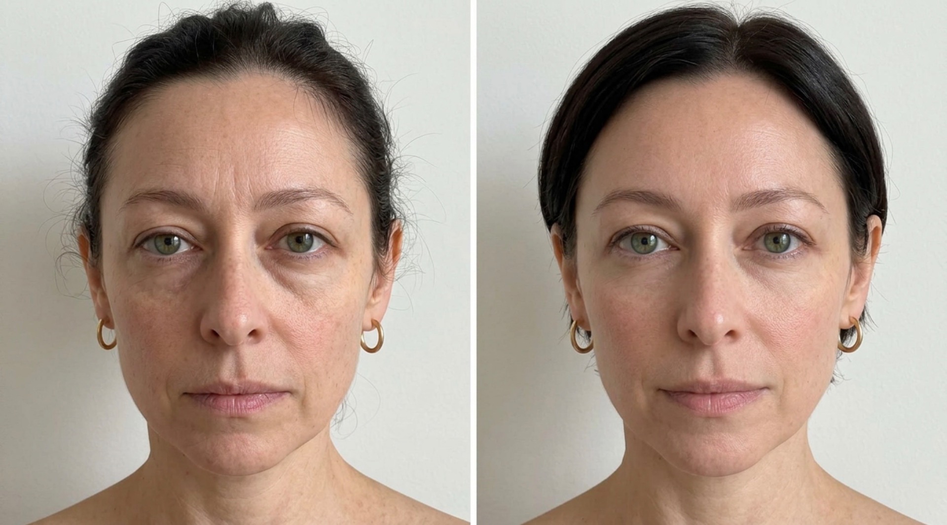 Ukážka výsledku pred a po biologickom omladení